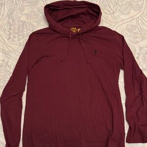 Polo Ralph Lauren Maroon Hoodie Shirt